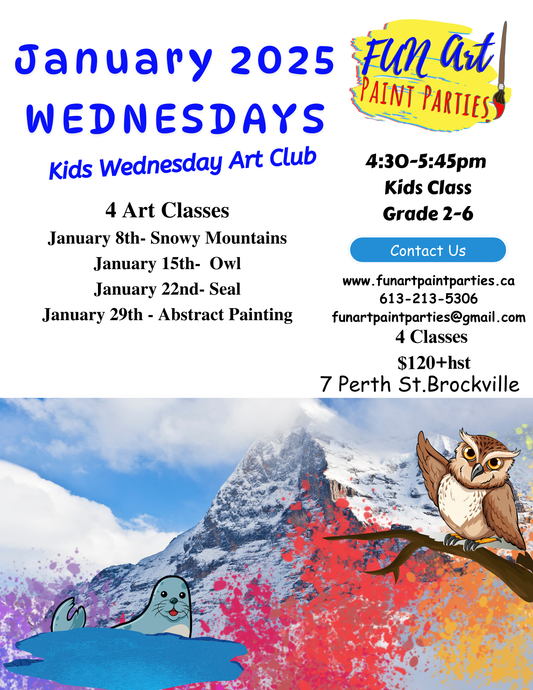 January 2024 Wednesday Kids Club