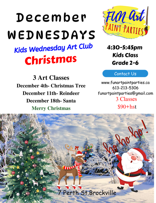 Kids Art Club Wednesdays