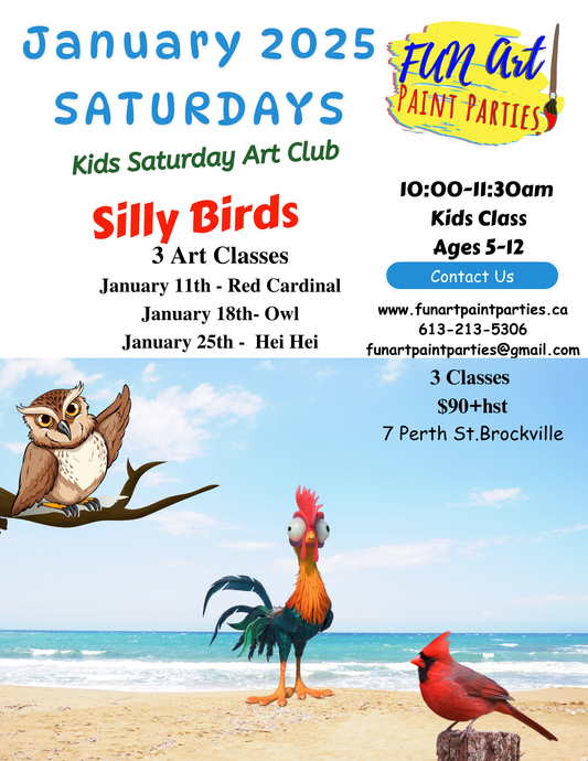 January 2024 Saturday KIds Club