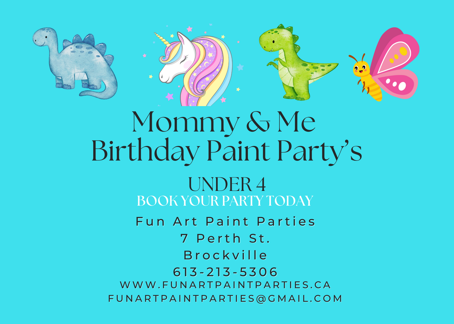 NEW  Mommy & Me Birthday Parties