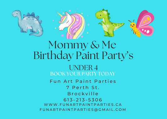 NEW  Mommy & Me Birthday Parties